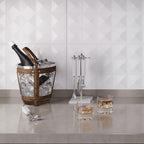 Neutral Blanco Guiza Backsplash