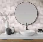 NEUTRAL BLANCO SOHO PORCELAIN TILE Bathroom Backsplash
