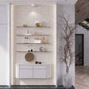 Newport Ivory Concrete Look Mosaic Tile 12x12 | Tile Club