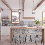 Sea Glass Hexagon Grey Mosaic Tile | Tile Club