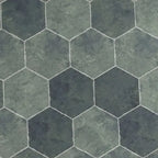 Olive Green Porcelain Hexagon Tile | Tile Club