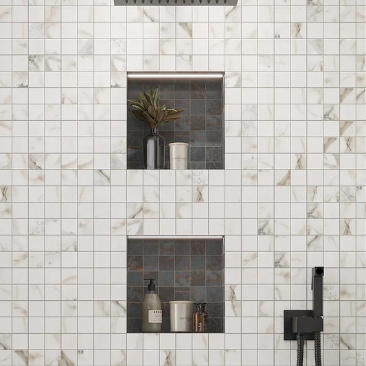 Porcelain Mosaic Tile LowMaintenance Floor and Wall Tile
