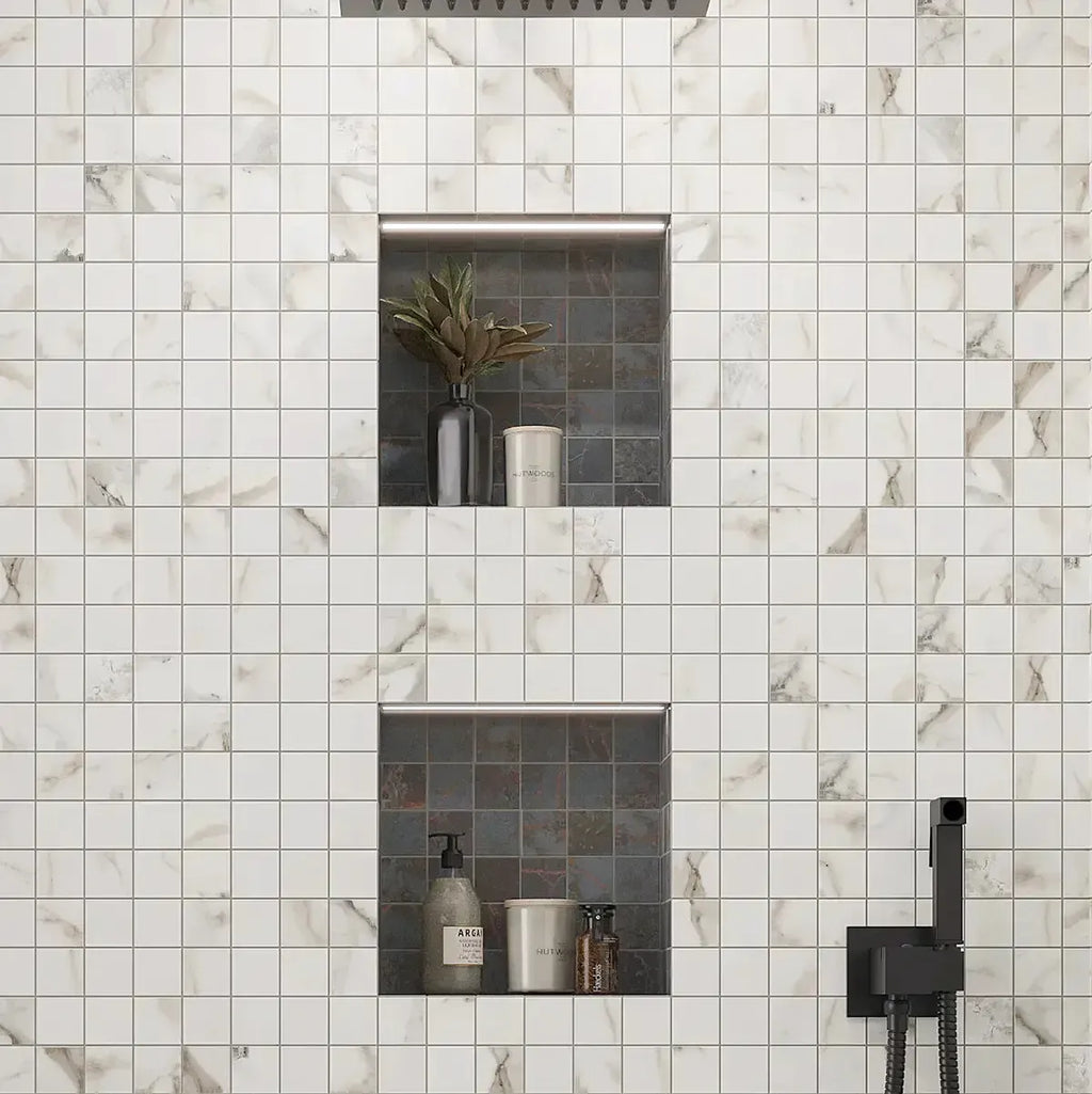 Orenda Dawn Mosaic Showerl Wall