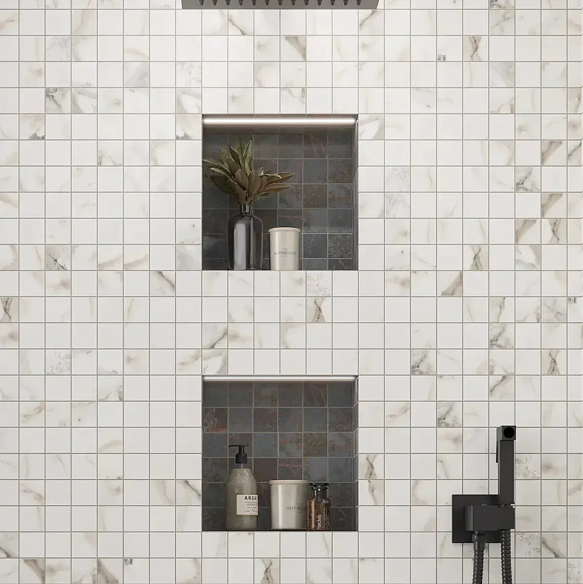 Orenda Dawn Mosaic Showerl Wall