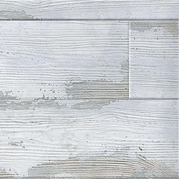 Painted Wood White Backsplash Close-up