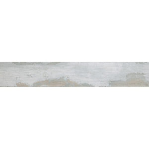 Painted Wood White Porcelain Tile