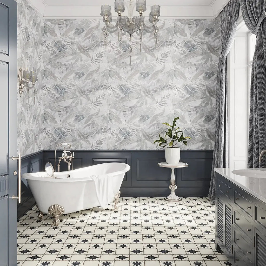 Panorama Botanical Ceramic Tile 16x48 | Tile Club