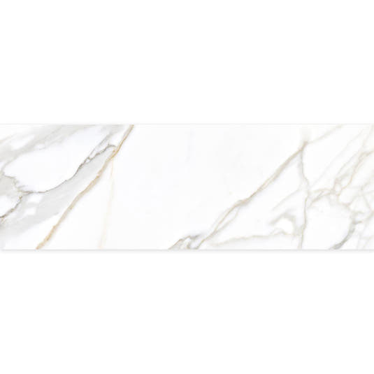 Panorama Gold Marbled Ceramic Tile 16x48 | Tile Club