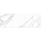 Panorama Gold Marbled Ceramic Tile 16x48 | Tile Club