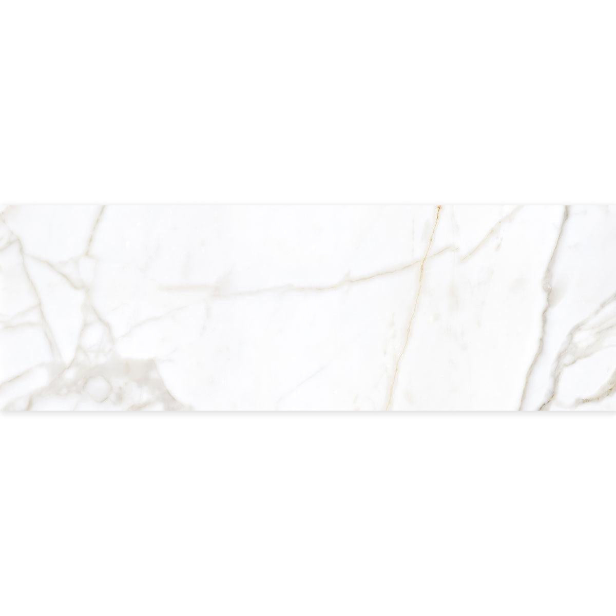 Panorama Gold Marbled Ceramic Tile 16x48