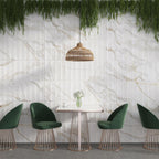 Panorama Gold Marbled Column Ceramic Tile 16x48 | Tile Club