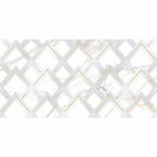 Panorama White Marbled Peak Porcelain Tile 24x48 | Tile Club