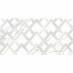 Panorama White Marbled Peak Porcelain Tile 24x48 | Tile Club