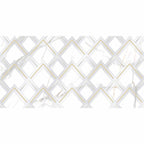 Panorama White Marbled Peak Porcelain Tile 24x48 | Tile Club