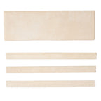 Pavillon Beige Ceramic Pencil Tile Trim | Tile Club