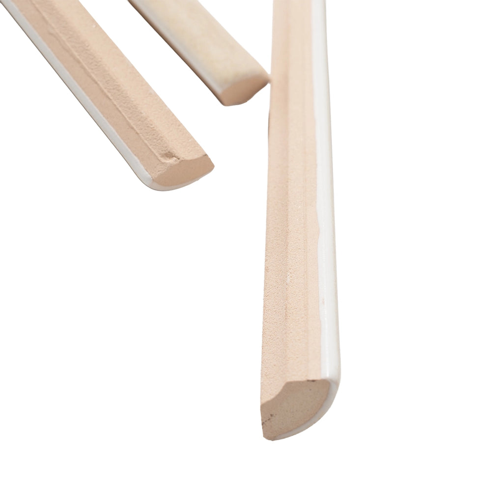 Pavillon Beige Ceramic Pencil Tile Trim | Tile Club