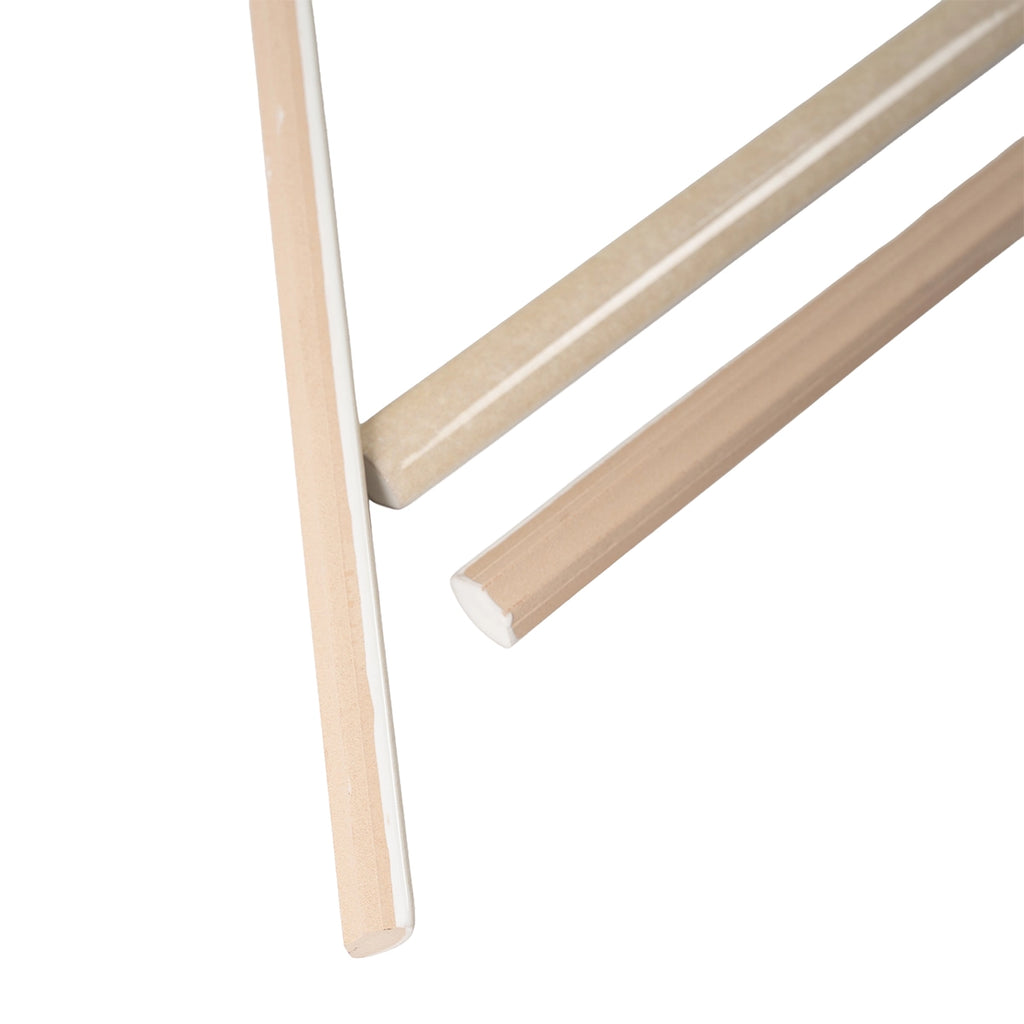 Pavillon Beige Ceramic Pencil Tile Trim | Tile Club