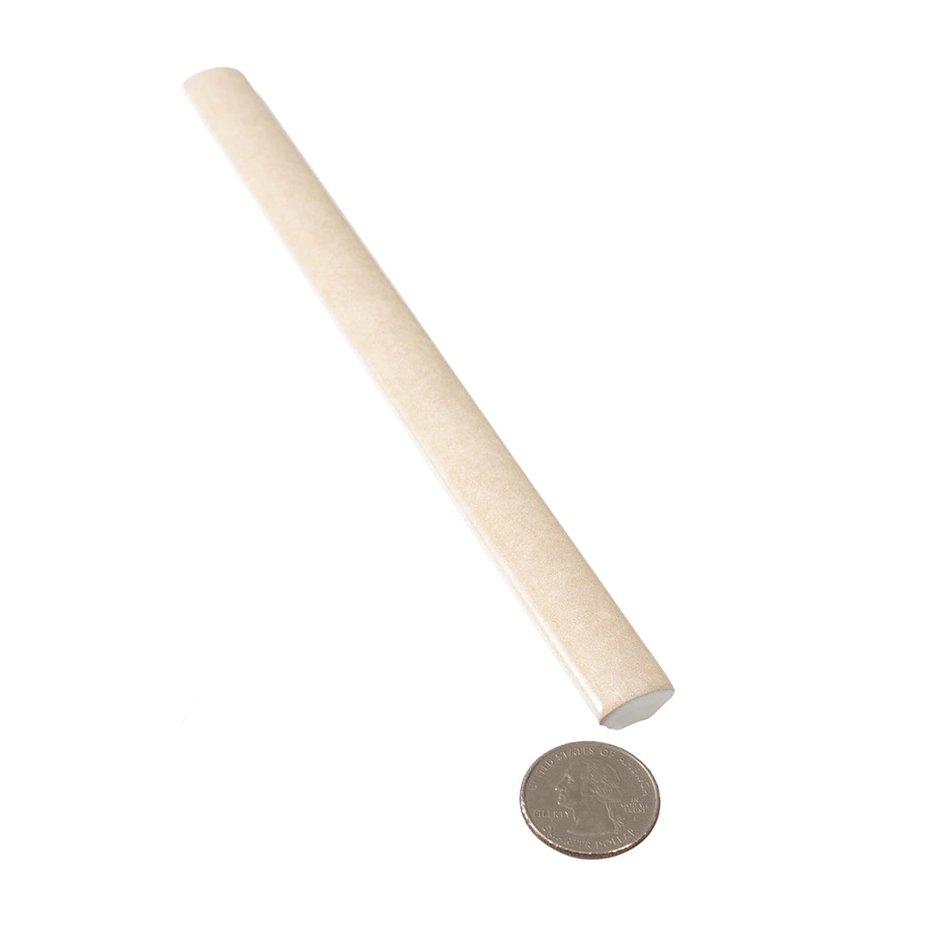 Pavillon Beige Ceramic Pencil Tile Trim | Tile Club