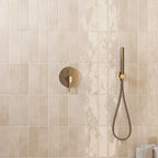 Pavillon Beige Ceramic Subway Tile 2.7x8.5