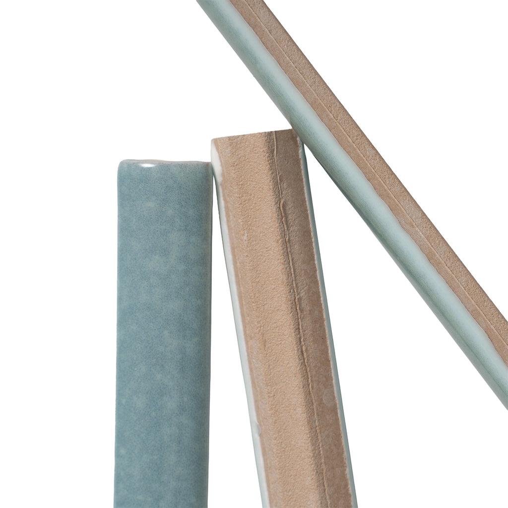 Pavillon Blue Ceramic Pencil Tile Trim | Tile Club