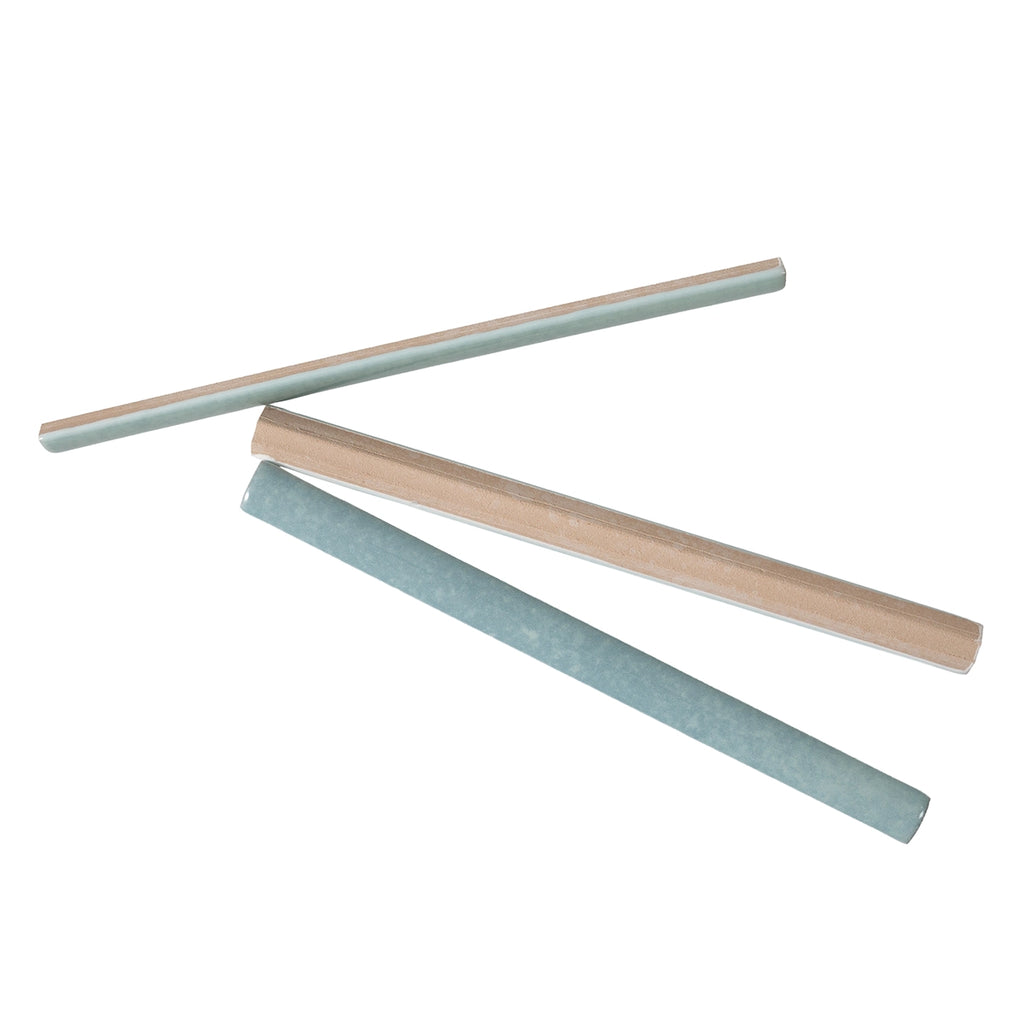 Pavillon Blue Ceramic Pencil Tile Trim | Tile Club
