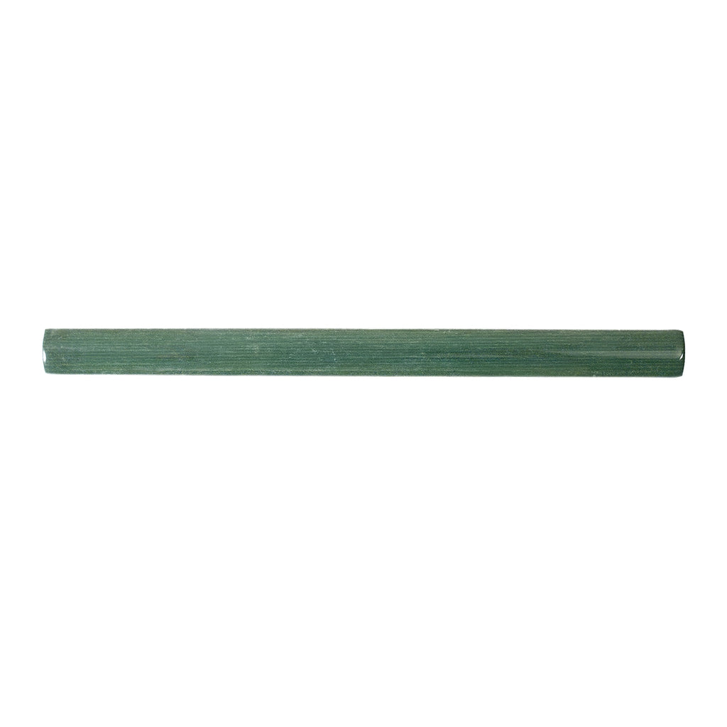 Pavillon Green Ceramic Pencil Tile Trim | Tile Club