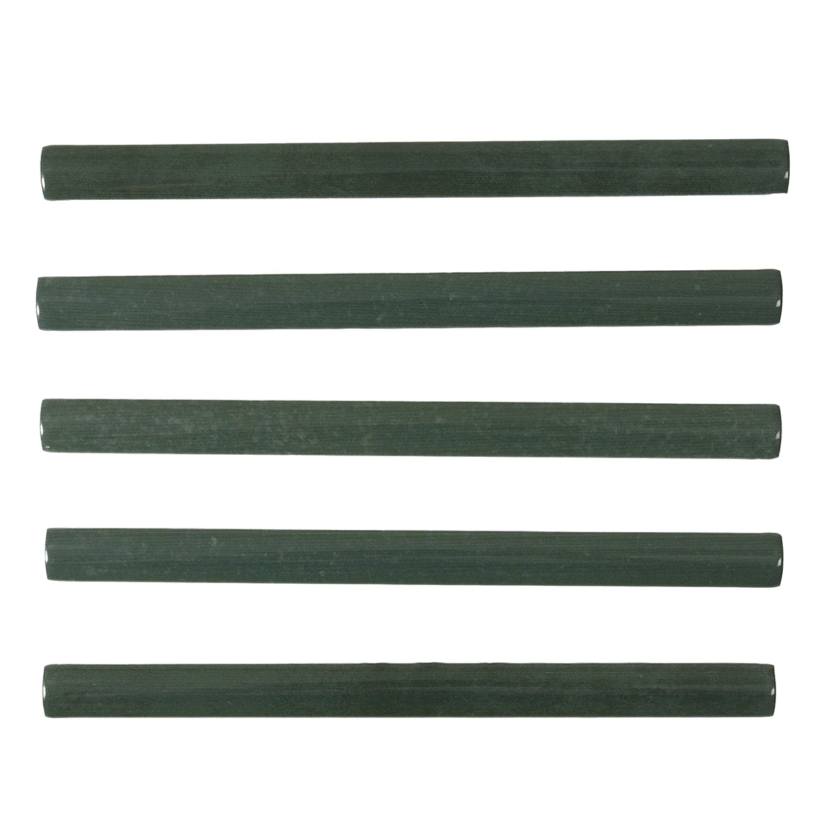 Pavillon Green Ceramic Pencil Tile Trim | Tile Club
