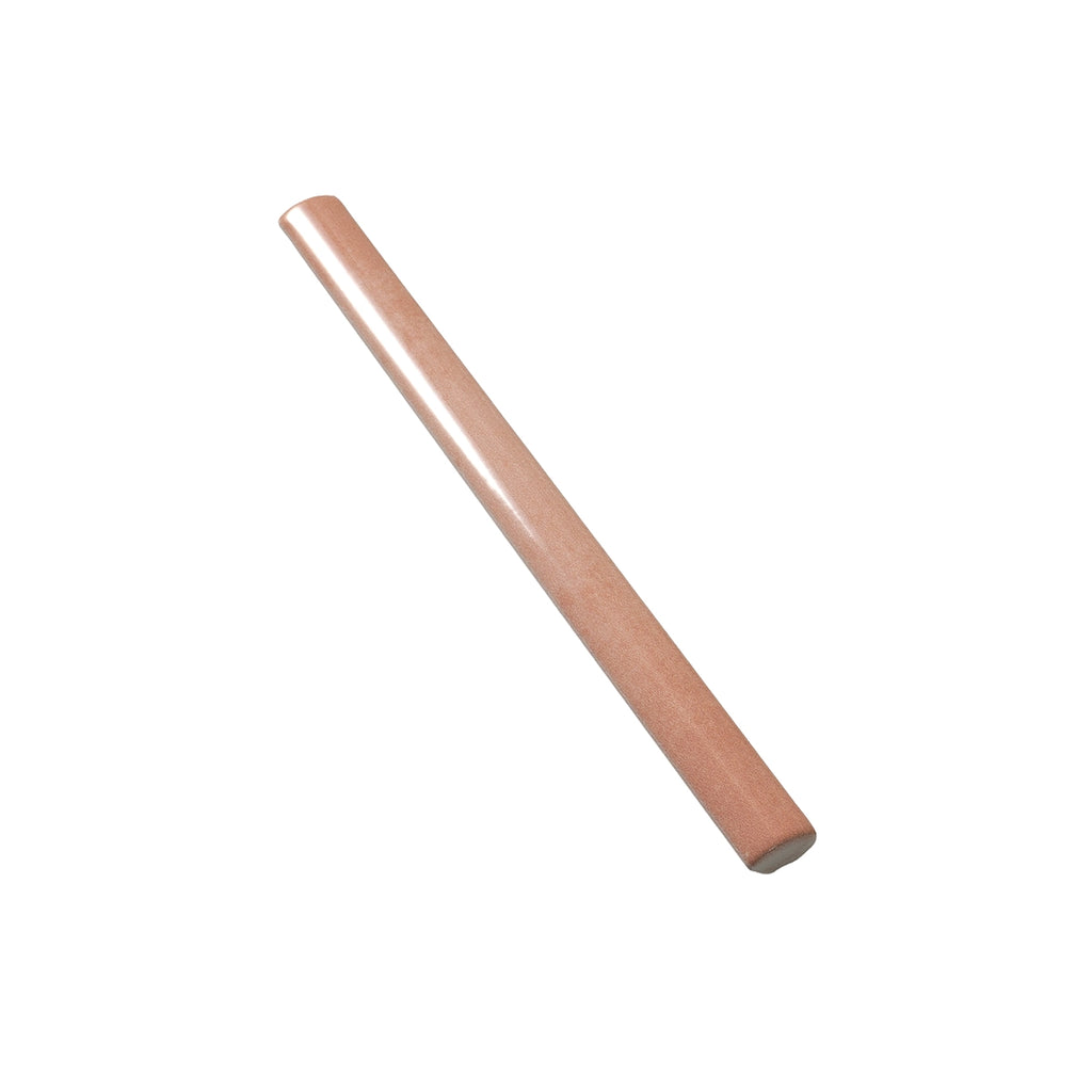Pavillon Pink Ceramic Pencil Tile Trim | Tile Club
