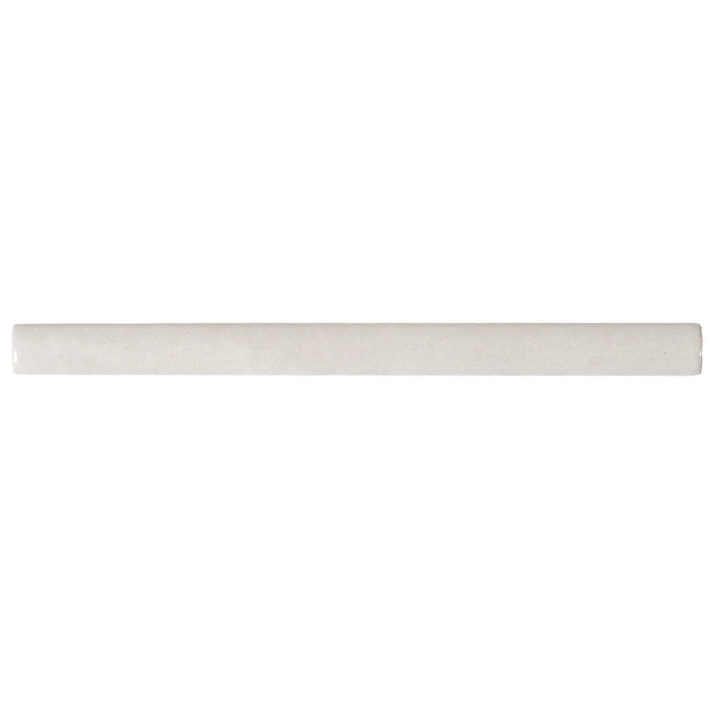 Pavillon White Ceramic Pencil Tile Trim | Tile Club