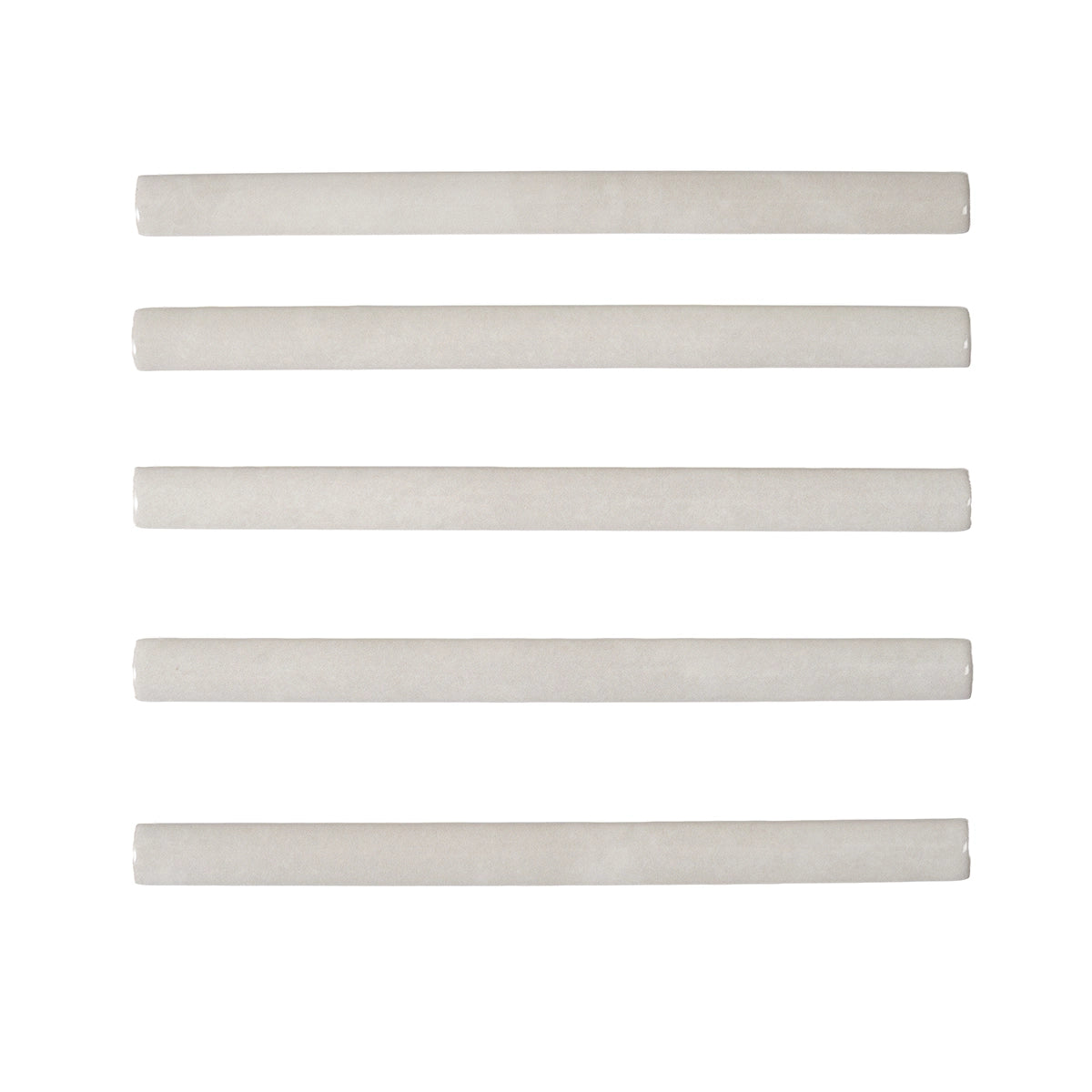 Pavillon White Ceramic Pencil Tile Trim | Tile Club