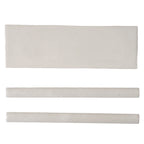 Pavillon White Ceramic Pencil Tile Trim | Tile Club