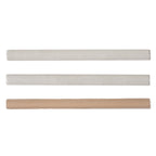 Pavillon White Ceramic Pencil Tile Trim | Tile Club
