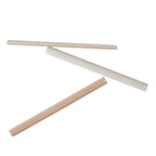 Pavillon White Ceramic Pencil Tile Trim | Tile Club