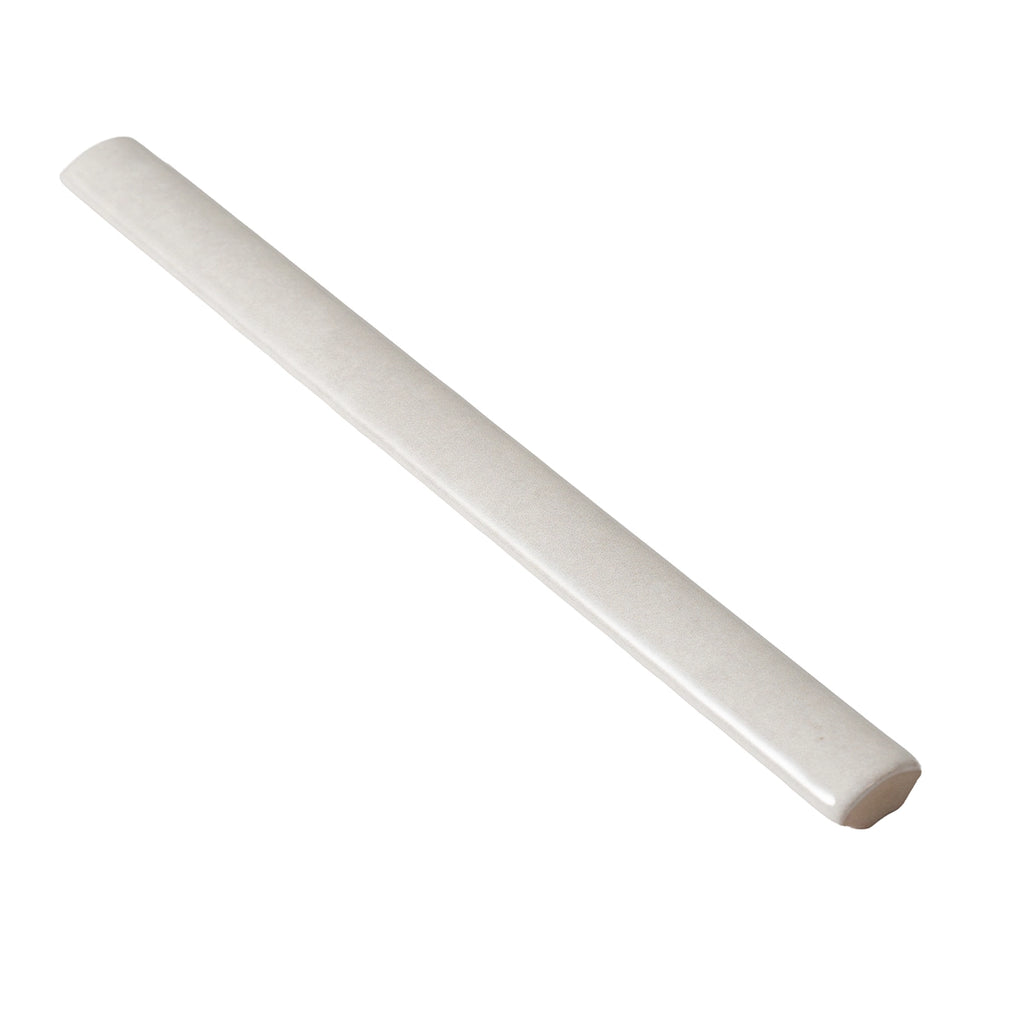 Pavillon White Ceramic Pencil Tile Trim | Tile Club