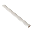 Pavillon White Ceramic Pencil Tile Trim | Tile Club