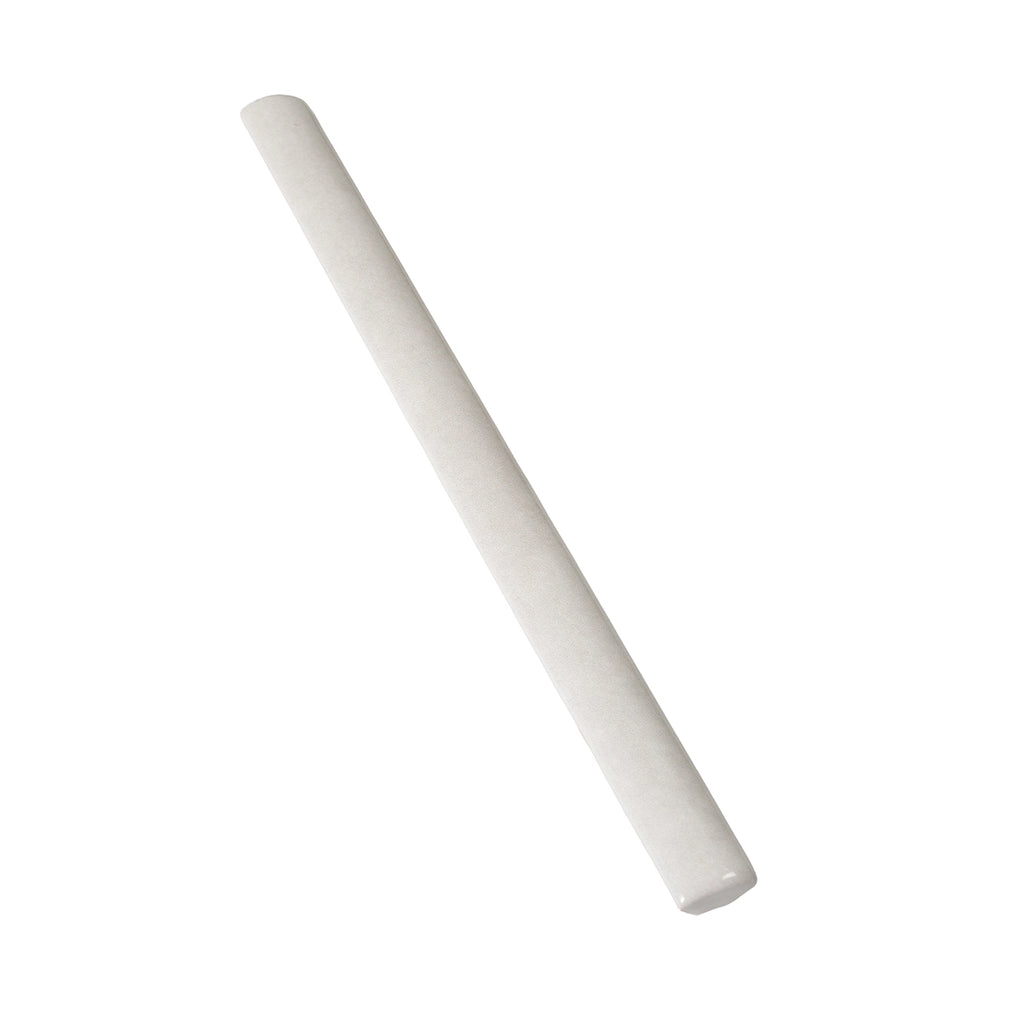 Pavillon White Ceramic Pencil Tile Trim | Tile Club