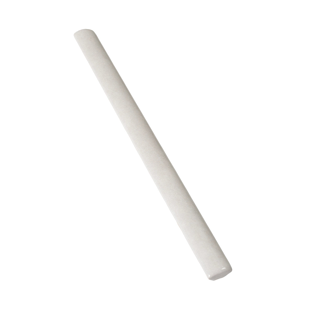 Pavillon White Ceramic Pencil Tile Trim | Tile Club