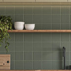 Paxton Line Agave Matte Ceramic Tile 6"x6" | Tile Club