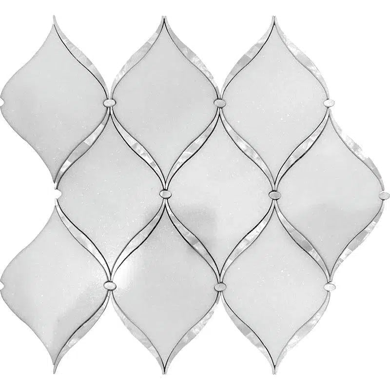 mother of pearl marble tile