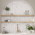Pearl Sail Waterjet Mosaic Tile | Tile Club