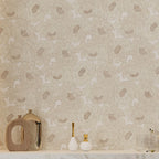 Peonia Flower Cream and White Marble Waterjet Mosaic Tile | Tile Club