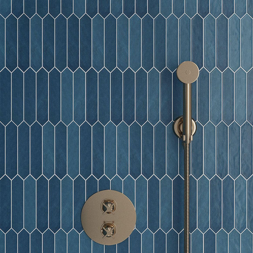 Picchetto Navy Matte Ceramic Picket Tile | Tile Club