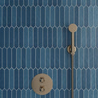 Picchetto Navy Matte Ceramic Picket Tile | Tile Club