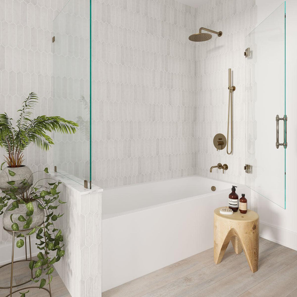 Picchetto Pearl Matte Ceramic Picket Tile | Tile Club