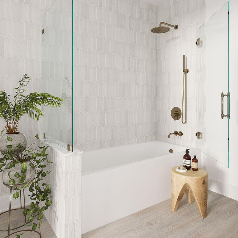 Picchetto Pearl Matte Ceramic Picket Tile | Tile Club