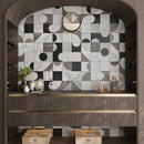 Pictoria Mod Bold Waterjet Mosaic Tile | Tile Club