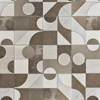 Pictoria Mod Earth Waterjet Mosaic Tile | Tile Club