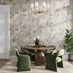 Pictoria Mod Rose Waterjet Mosaic Tile | Tile Club