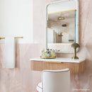 Emporio Pink Onyx Large-Format Porcelain Tile 24x48 | Tile Club