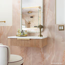 Emporio Pink Onyx Large-Format Porcelain Tile 24x48 | Tile Club